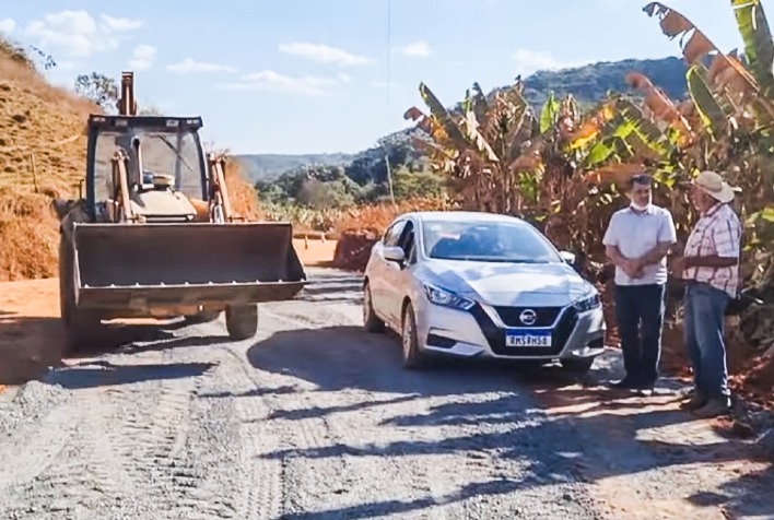 Estrada que liga o distrito de Paraguai à Cajuri será asfaltada