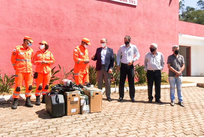 3º Pelotão do Corpo de Bombeiros de Viçosa recebe novos equipamentos