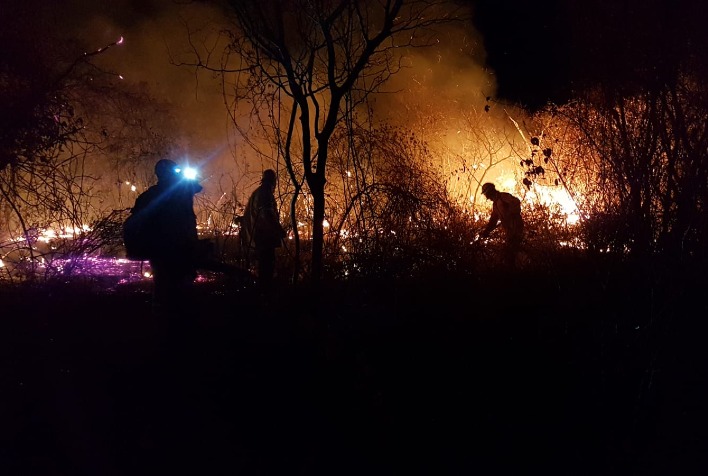 Corpo de Bombeiros alerta motoristas sobre os riscos de incêndios florestais nas rodovias