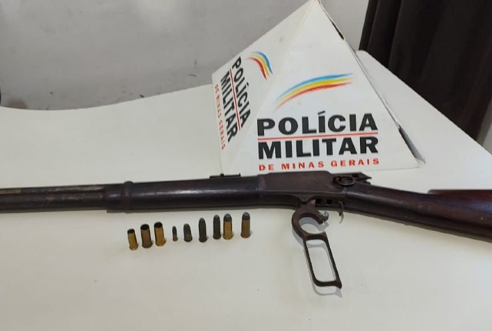 Polícia Militar de Viçosa cumpre mandado de prisão e apreende carabina