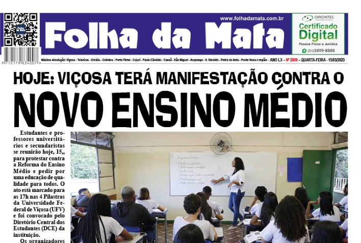Folha da Mata 2809 - 15/03/2023