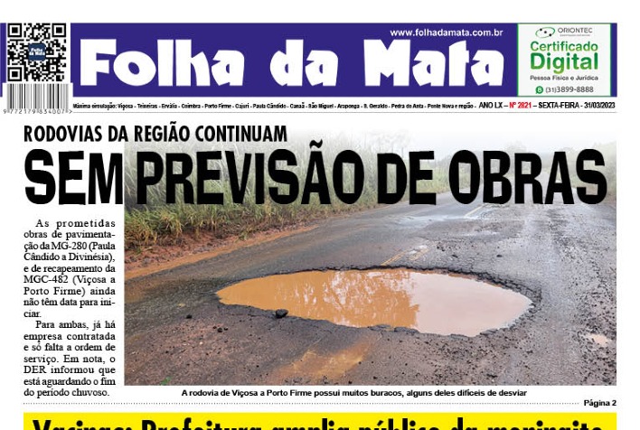 Folha da Mata 2821 - 31/03/2023