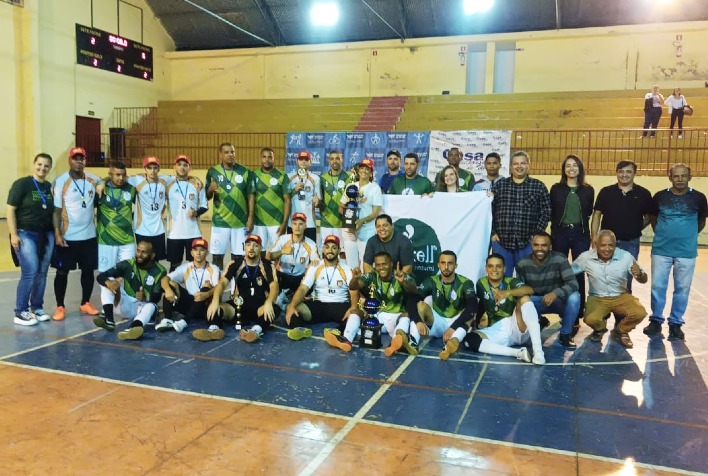 Palha Leve é campeã da Copa do Comércio de Futsal