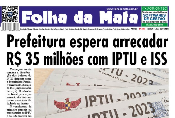 Folha da Mata 2865 - 06/06/2023