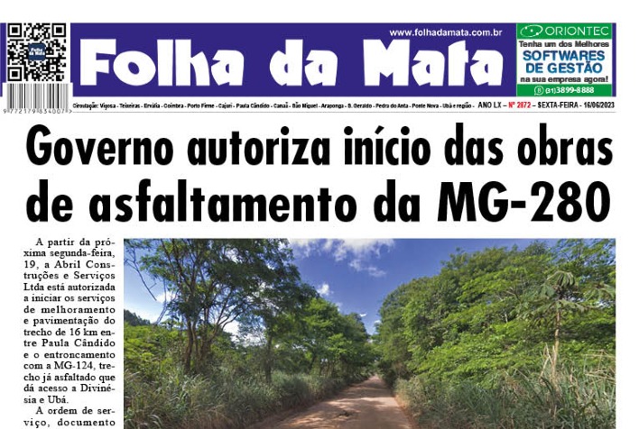 Folha da Mata 2872 - 16/06/2023