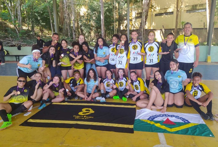 Dois times de Futsal Feminino do Equipe se classificaram para a etapa estadual do JEMG