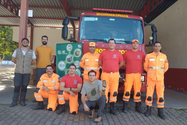 Bombeiros de Viçosa fazem curso de GPS do Sistema Faemg Senar