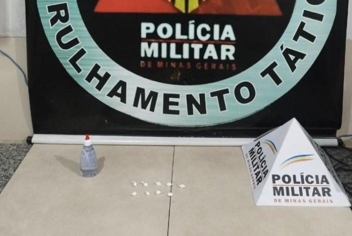 PM apreende droga em Paraguai