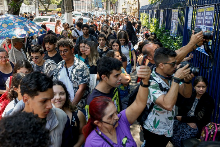 Primeiro dia de provas do Enem 2023 registra 28,1ausências