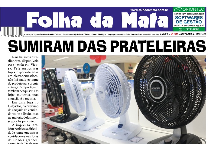 Folha da Mata 2978 - 17/11/2023