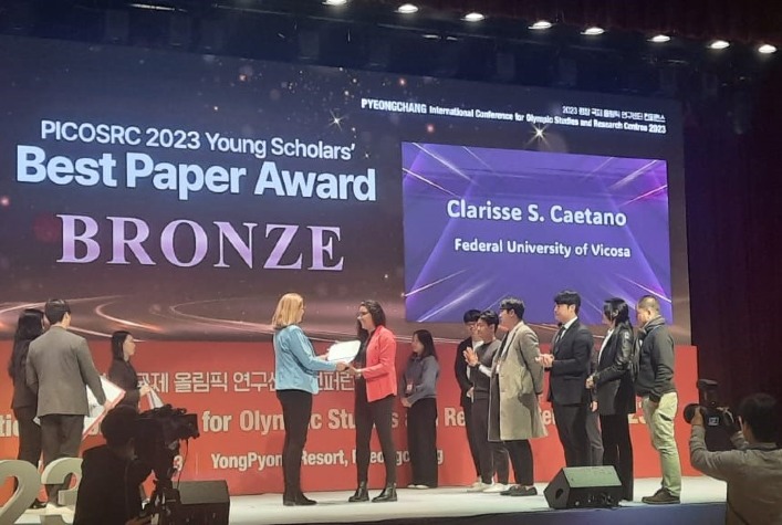 Pesquisa da UFV é premiada em conferência internacional na Coreia do Sul