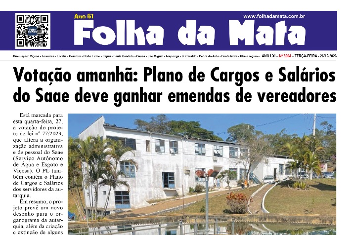 Folha da Mata 3004 - 26/12/2023