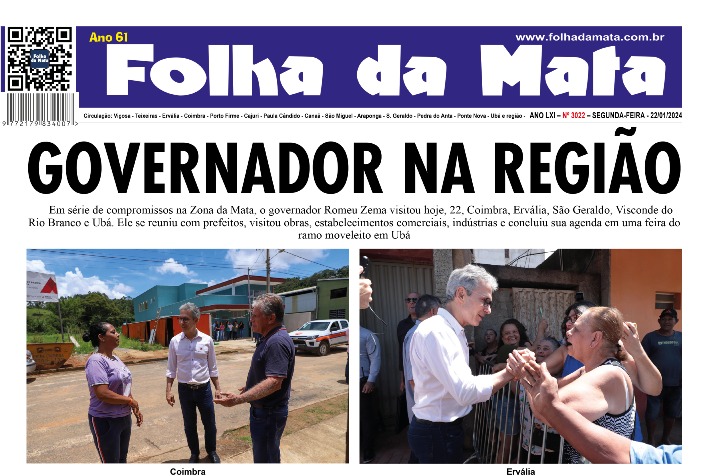 Folha da Mata 3022 - 22/01/2024