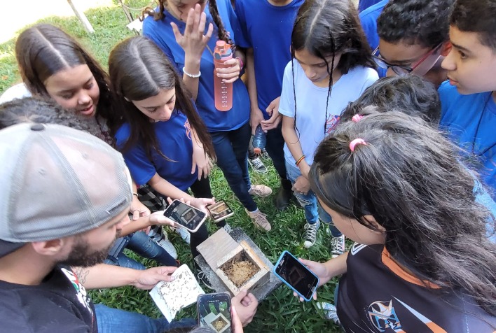 Projeto da UFV promove conscientização sobre a importância das abelhas