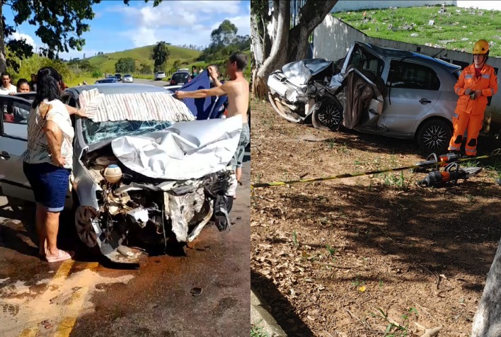 Acidente com batida frontal deixa dois mortos no distrito de São José do Triunfo