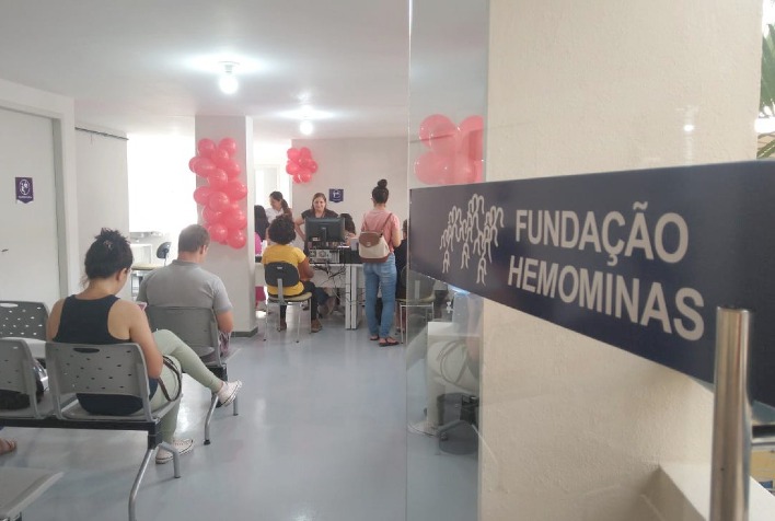 Posto do Hemominas em Viçosa já coletou mais de 1.000 bolsas de sangue