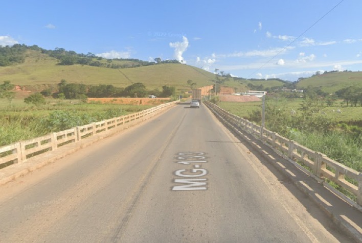 Ponte sobre o Rio Pomba na MG-133 será interditada a partir desta sexta-feira