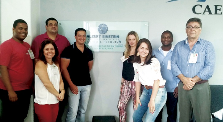 Equipe do HSJB participa de treinamento no Hospital Albert Einstein em São Paulo