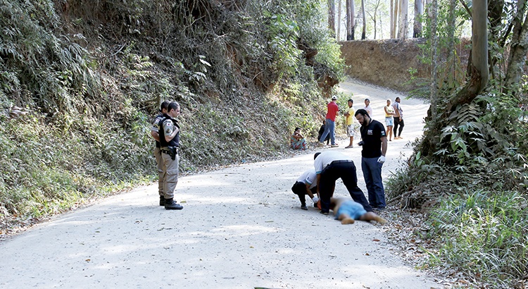 Homem assassinado na Piúna