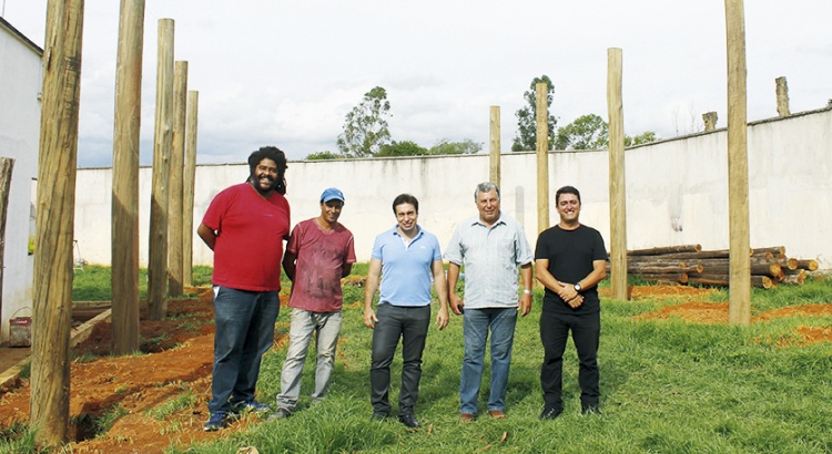 Fábrica de pré-moldados do presídio