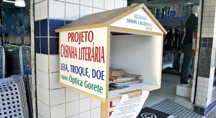 Projeto Casinha Literária incentiva leitura em Viçosa