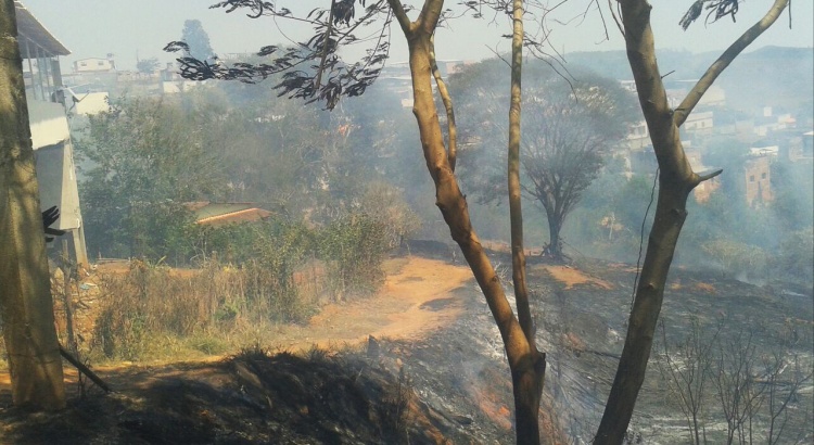 Cresce o número de incêndios florestais na região