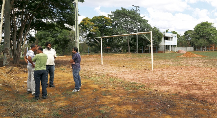 Campo do 1º de Maio passa por vistoria