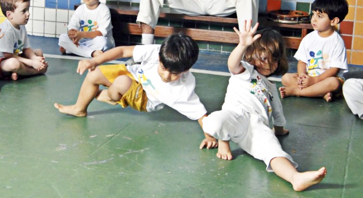 Matrículas para capoeira infantil