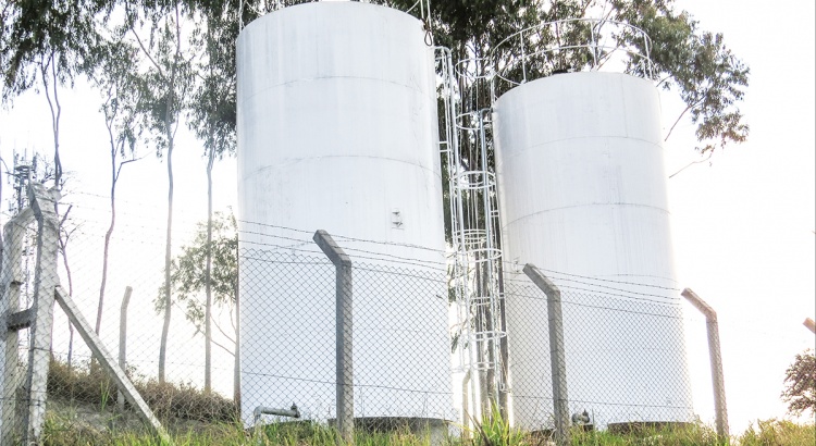 Abastecimento descontinuado nas partes altas da cidade