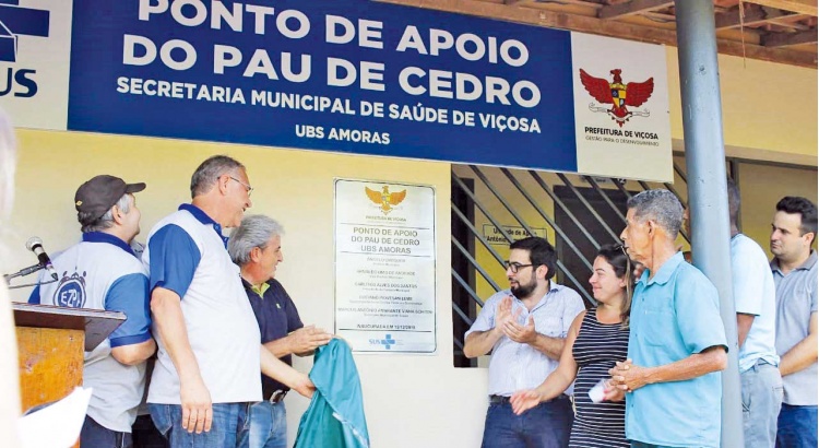 Posto de Apoio comunitário é inaugurado na carente Pau de Cedro