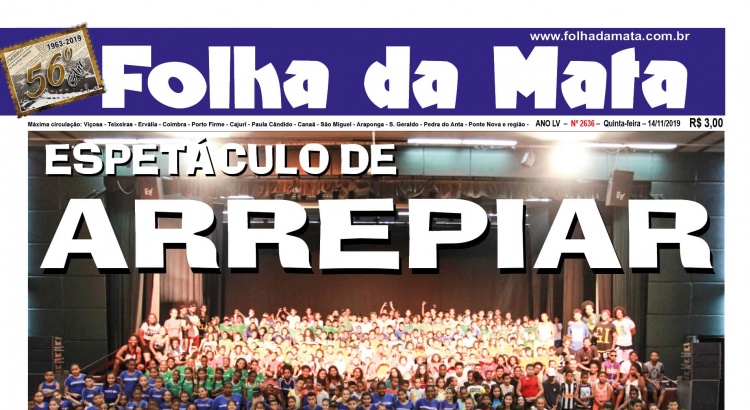 Capa da próxima edição