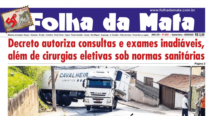 Capa da próxima edição